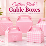 How Custom Pink Gable Boxes Support Better Product Packaging